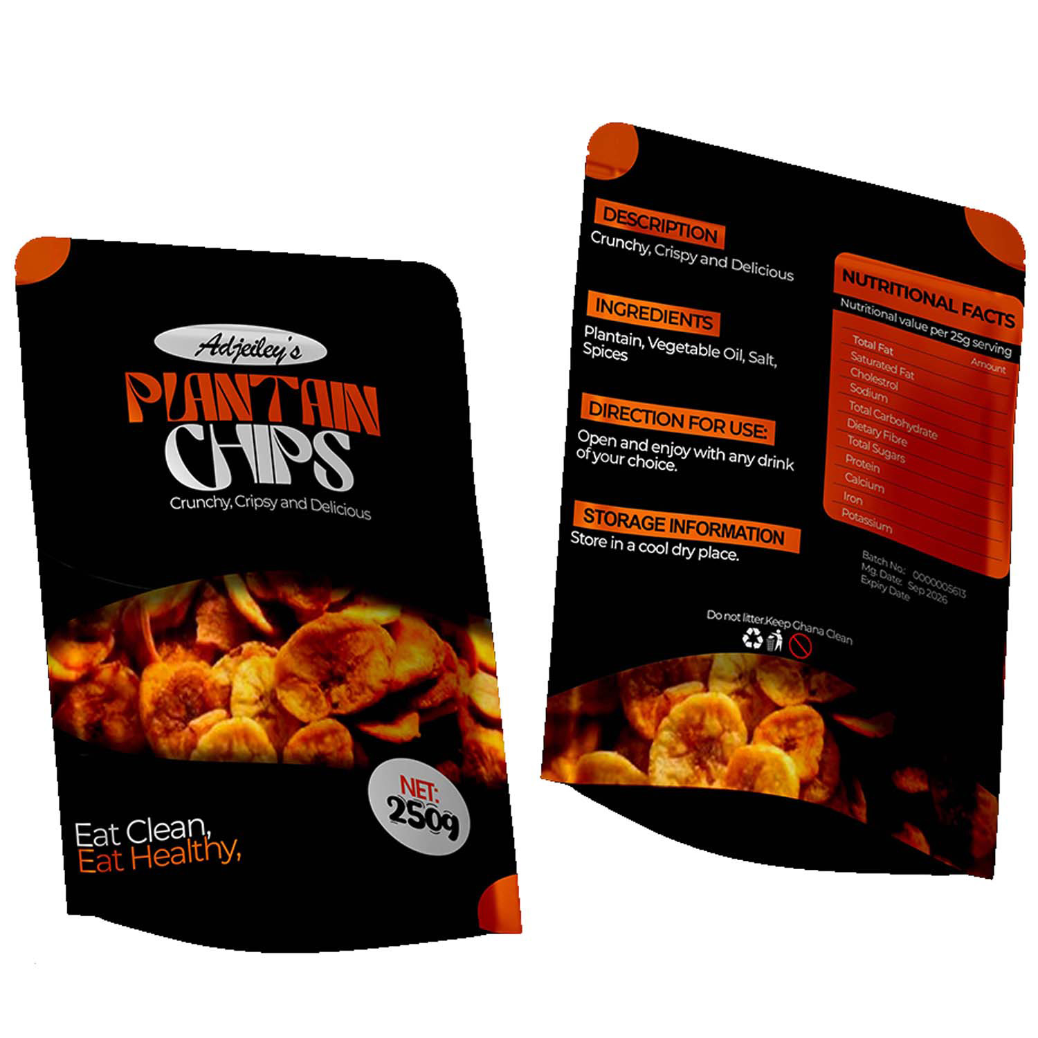 Plantain Chips Mockup