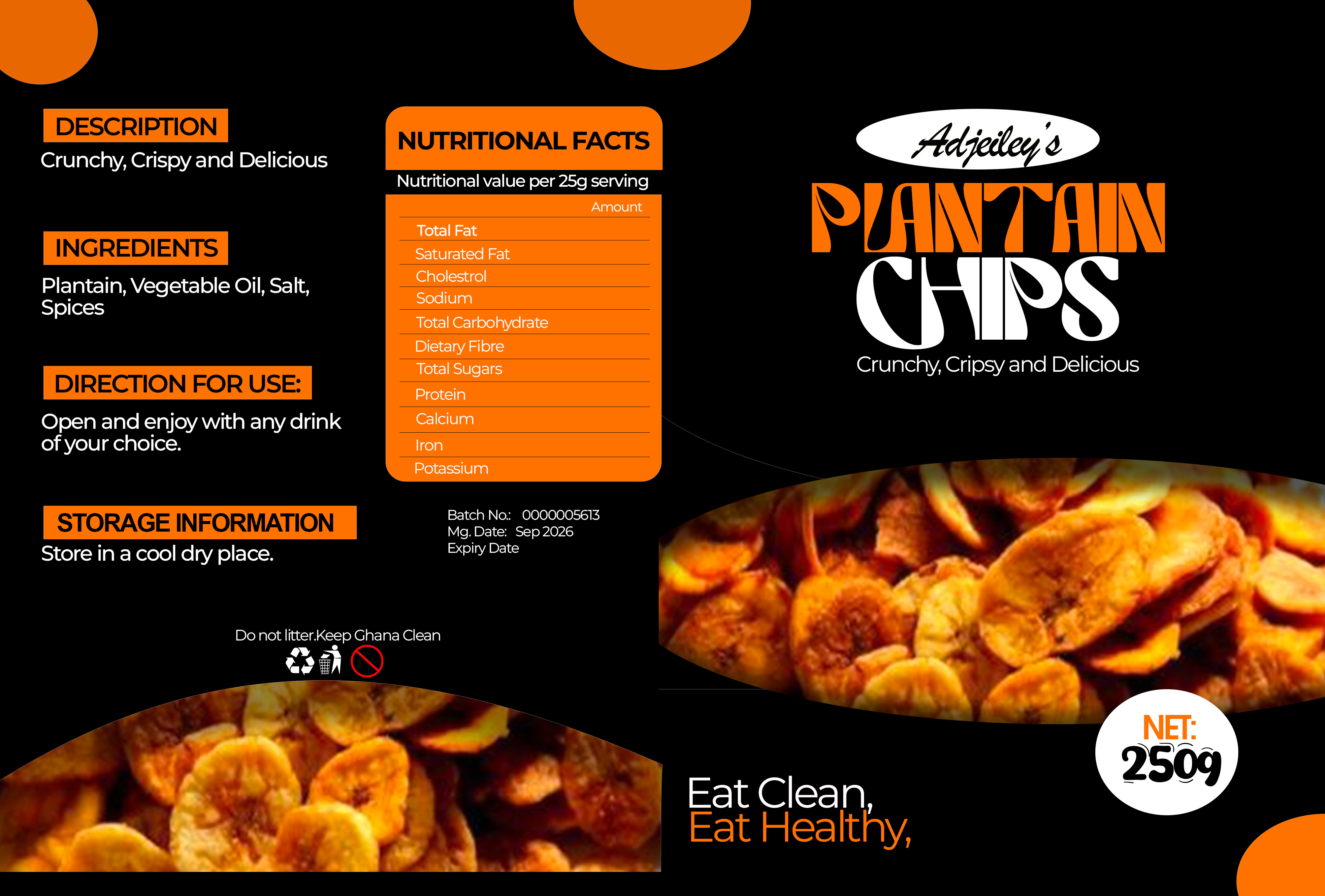 Adjedey's Plantain Chips